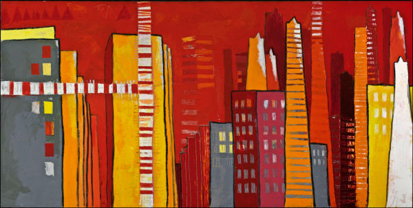 Red City in love
28 x 48